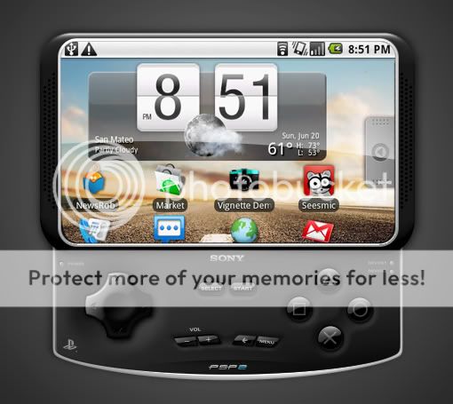 android-psp-gizmodo.jpg PlayStation Phone com Android 3.0 fake picture by deivd