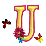 Butterfly animated papillon Schmetterling alphabet mariposa mariposas blumen flowers ani gif letter e Pictures, Images and Photos