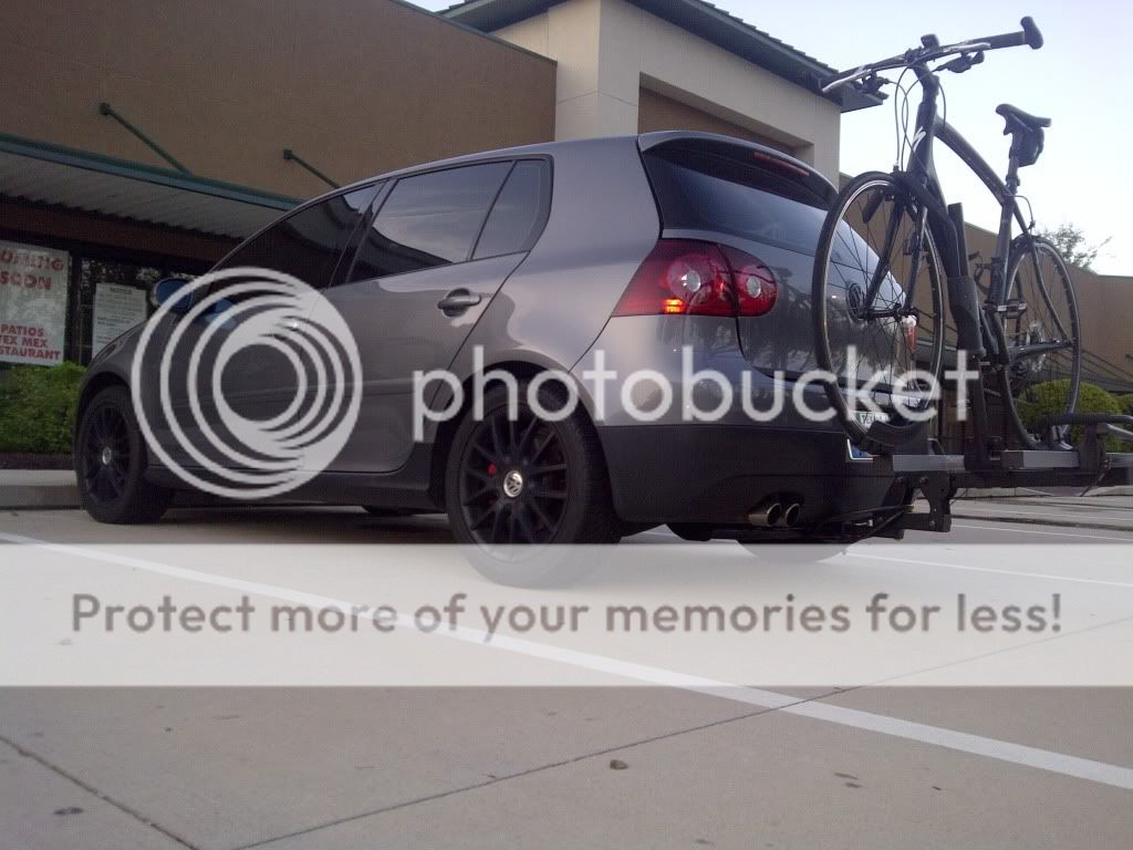 Hitch + Bike Rack Installed! VW GTI Forum / VW Rabbit